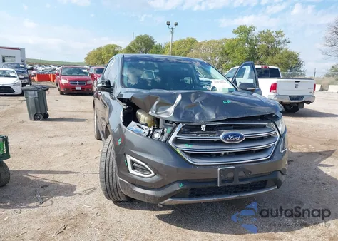 2016 Ford Edge Titanium из США, поврежденный, VIN 2FMPK3K96GBC25338